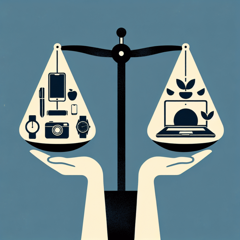 como criar hábitos digitais minimalistas para uma vida equilibrada