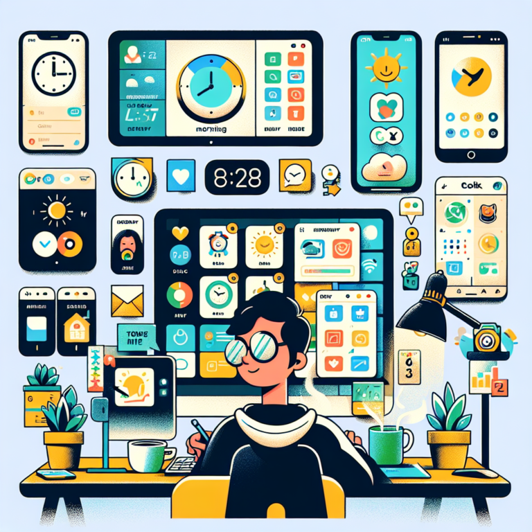 Criando uma rotina diária digital saudável e produtiva