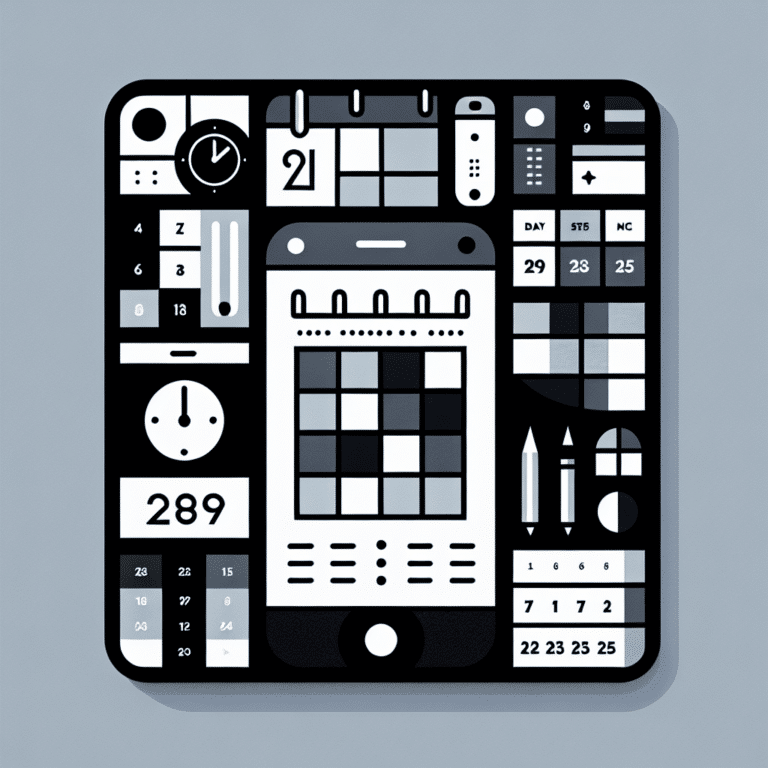 apps de calendário minimalistas
