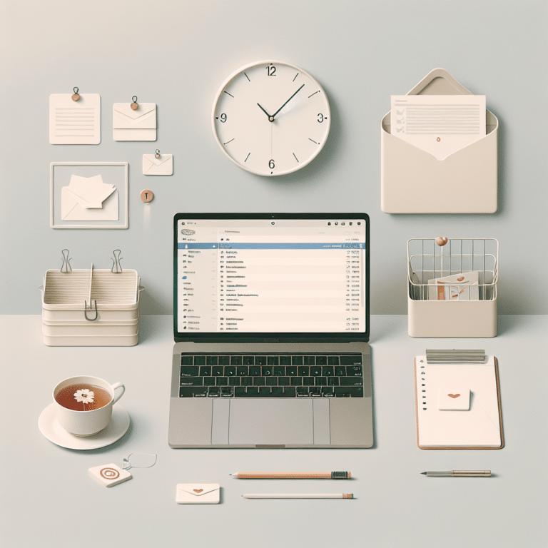dicas de hábitos de email minimalista para gerenciar sua caixa de entrada